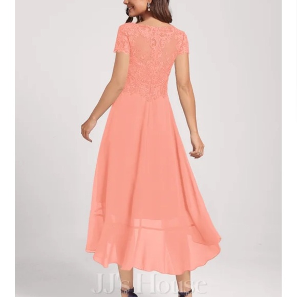 Coral dress, Size 14, 39.5 bust, 32.5 waist - Picture 7 of 7